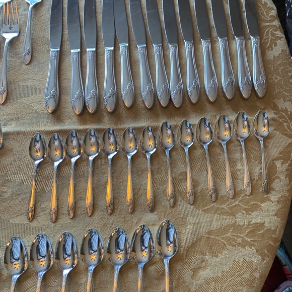 Queen Bess II Tudor Plate silver plate flatware - Picture 7 of 14